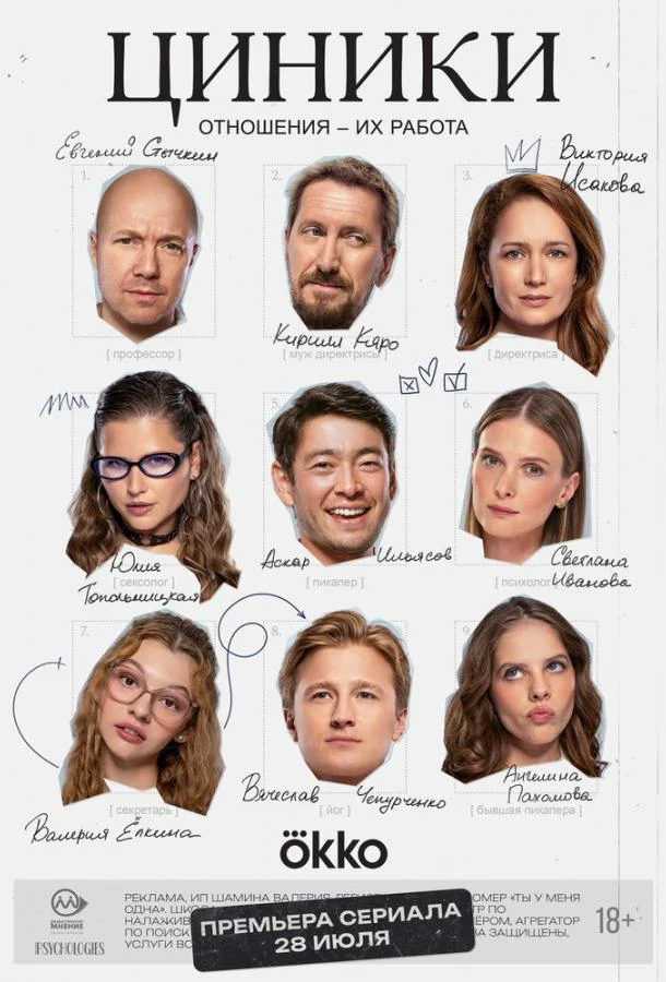 Циники Сериал2025смотреть онлайн бесплатно